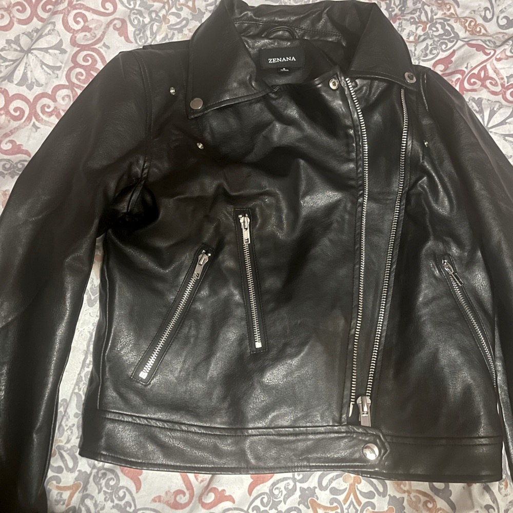 Vegan Leather Jacket